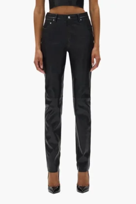 5-Pocket-Hose aus Leder