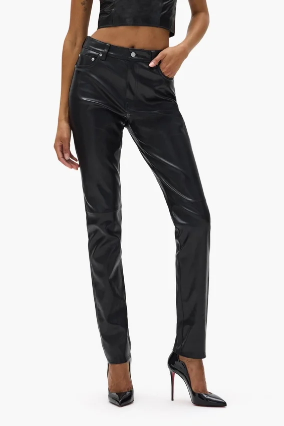 5-Pocket-Hose aus Leder