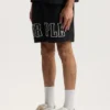 Badeshorts mit Wordmark-Umriss