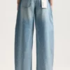 Baggy-Hose mit Logo-Bling