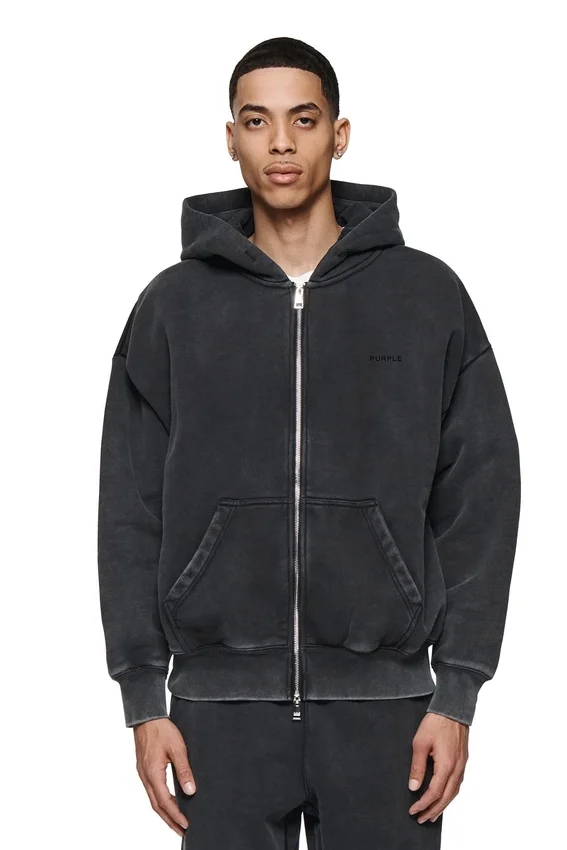 Basic-Hoodie mit Reißverschluss