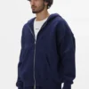 Basic-Hoodie mit Reißverschluss