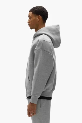 Basic-Hoodie mit Reißverschluss