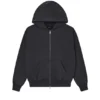 Basic-Hoodie mit Reißverschluss