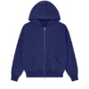 Basic-Hoodie mit Reißverschluss