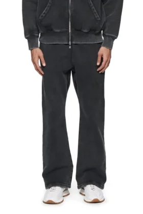 Basic-Jogginghose mit ausgestelltem Bein