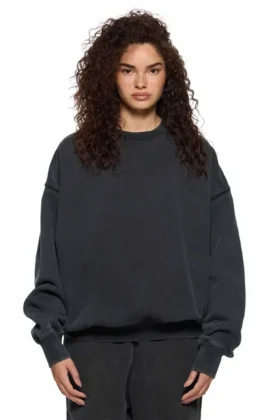 Basic-Pullover mit Rundhalsausschnitt