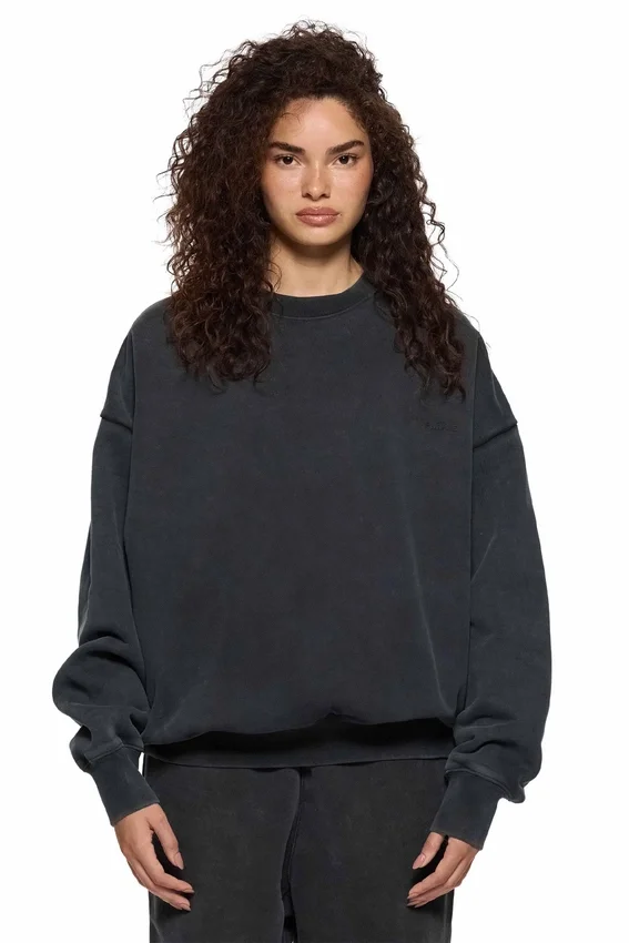 Basic-Pullover mit Rundhalsausschnitt