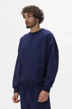 Basic-Pullover mit Rundhalsausschnitt