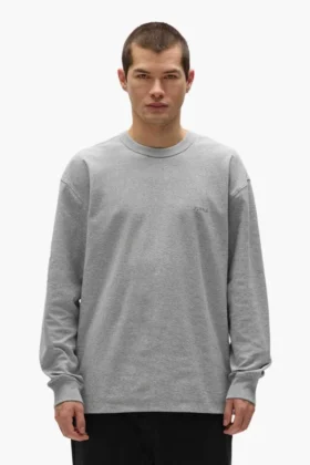 Basic-T-Shirt mit langen Ärmeln