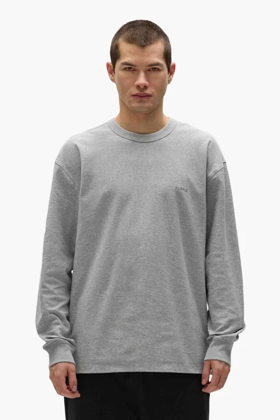 Basic-T-Shirt mit langen Ärmeln