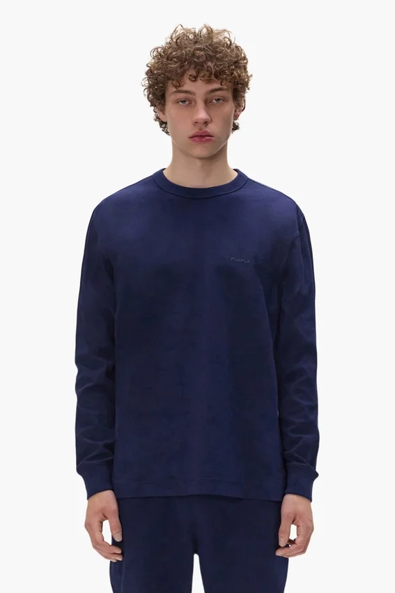 Basic-T-Shirt mit langen Ärmeln