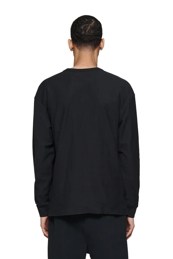 Basic-T-Shirt mit langen Ärmeln