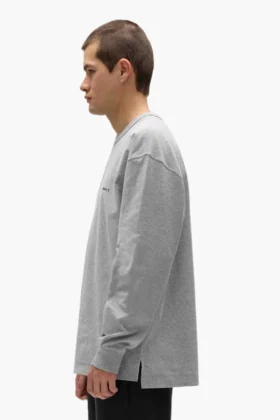 Basic-T-Shirt mit langen Ärmeln