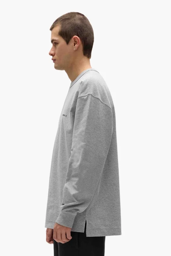 Basic-T-Shirt mit langen Ärmeln