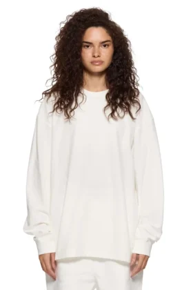 Basic-T-Shirt mit langen Ärmeln