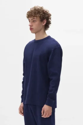 Basic-T-Shirt mit langen Ärmeln