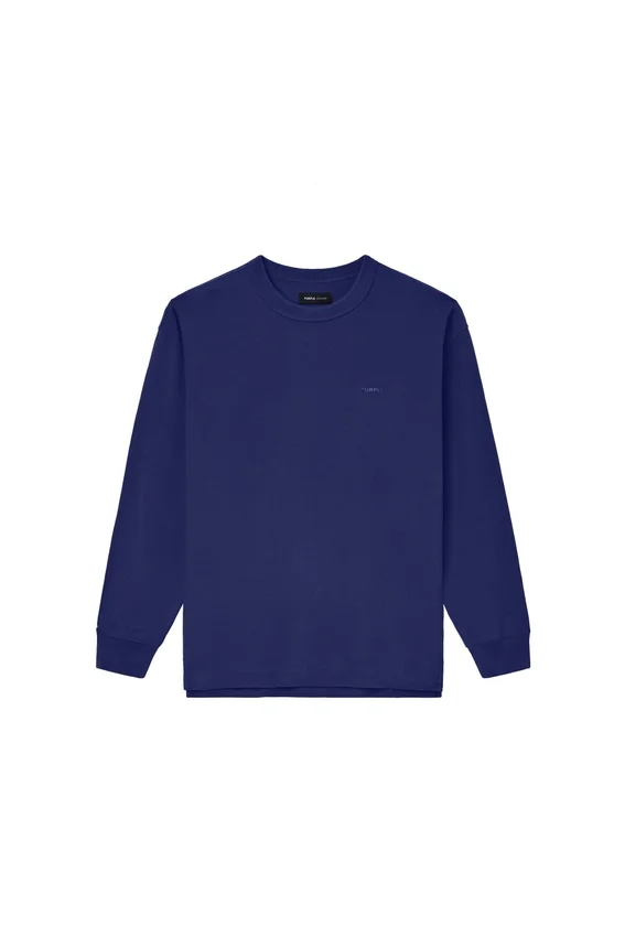 Basic-T-Shirt mit langen Ärmeln