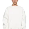 Blank-Pullover mit Rundhalsausschnitt