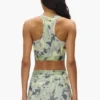 Bralette aus Nylon mit Camouflage-Print
