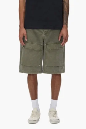 Canvas-Cargo-Shorts