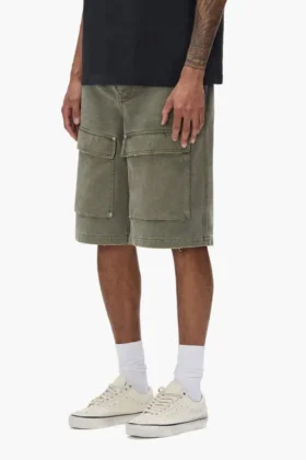 Canvas-Cargo-Shorts