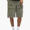 Canvas-Cargo-Shorts