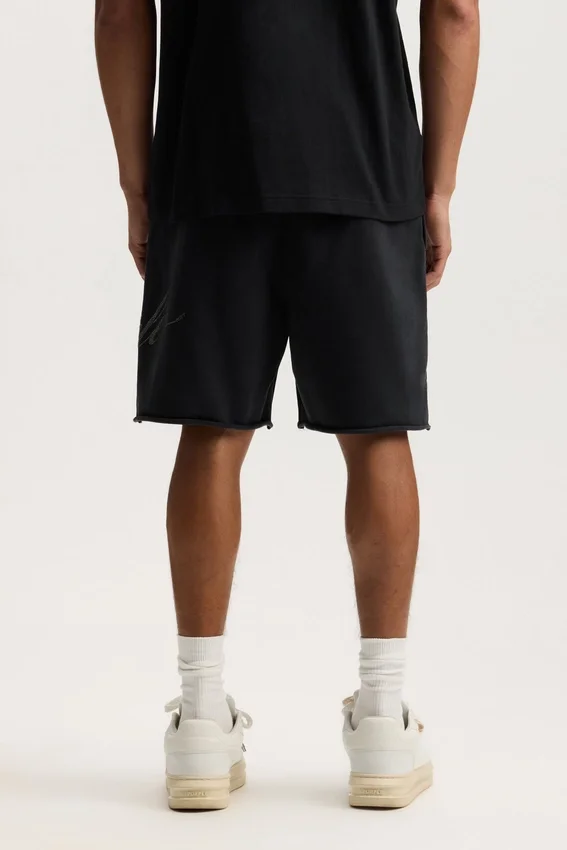 Crystal Slanted Script Shorts