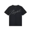 Crystal Slanted Script T-Shirt