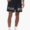 „Half & Half“-Schriftzug rundum – Shorts