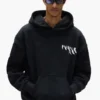 Hoodie mit aufgemaltem Schriftzug