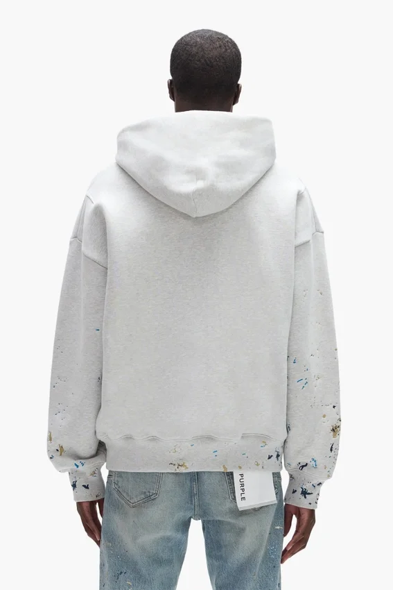 Hoodie mit Nieten und Camouflage-Muster