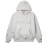 Hoodie mit Nieten und Camouflage-Muster