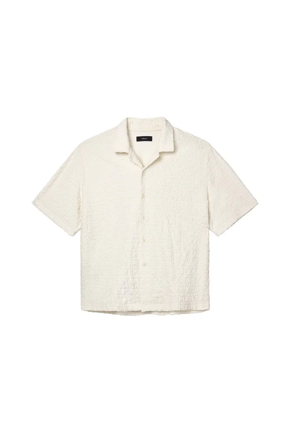Jacquard-Frottee-Hemd