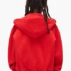 Kinder-Hoodie mit halbem Reißverschluss
