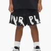 Kinder-Shorts mit aufgedrucktem Schriftzug