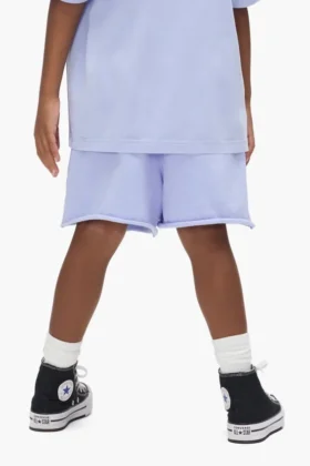 Kinder-Shorts mit aufgedrucktem Schriftzug