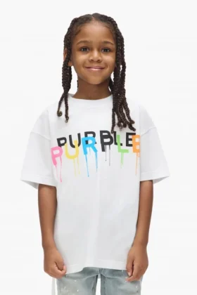 Kinder-T-Shirt mit aufgedrucktem Schriftzug