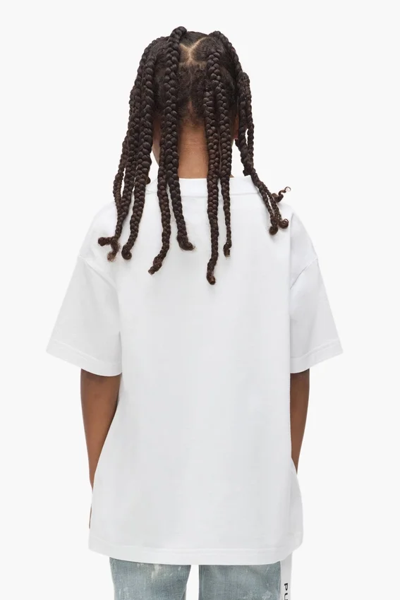 Kinder-T-Shirt mit aufgedrucktem Schriftzug