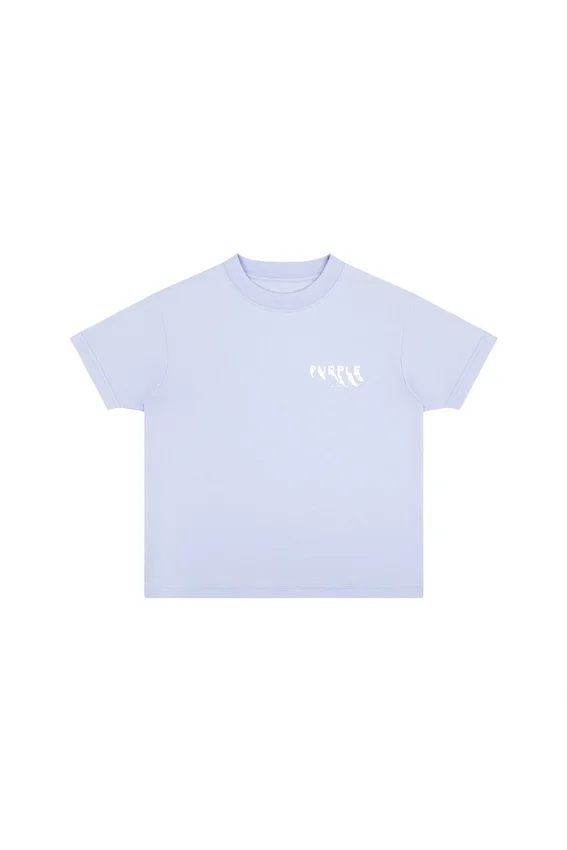 Kinder-T-Shirt mit aufgedrucktem Schriftzug