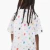 Kinder-T-Shirt mit aufgemaltem Monogramm