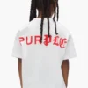 Kinder-T-Shirt mit „Half & Half“-Schriftzug