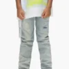 Kinderhose „Light Indigo Paint Repair“