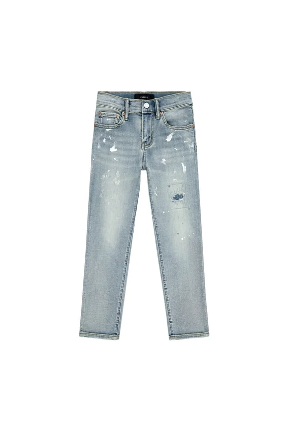 Kinderhose „Light Indigo Paint Repair“