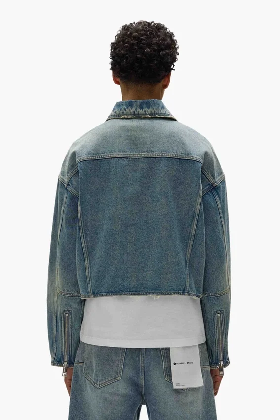 Kurze Carpenter-Jacke