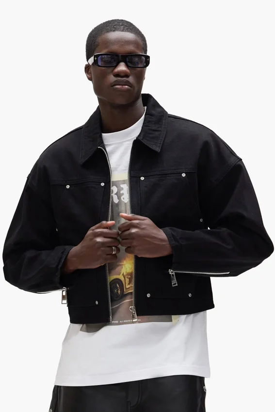 Kurze Carpenter-Jacke