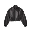 Lackleder-Jacke