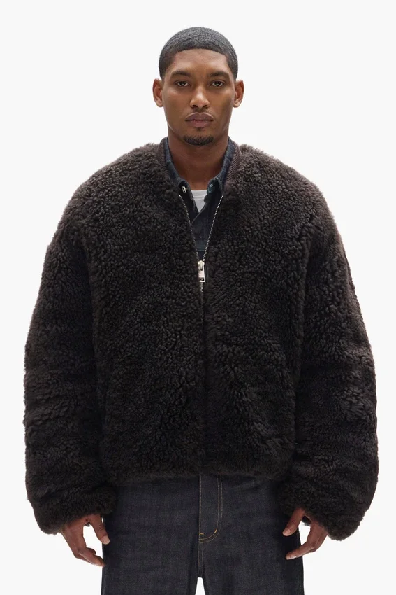 Lammfelljacke