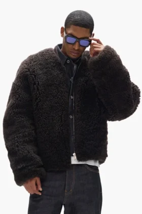 Lammfelljacke