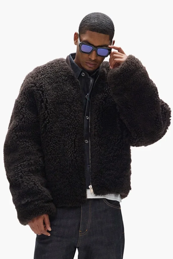 Lammfelljacke